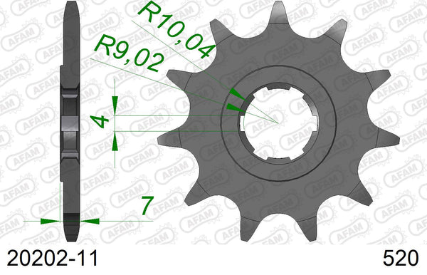 Pignone AFAM 20202-11 passo 520