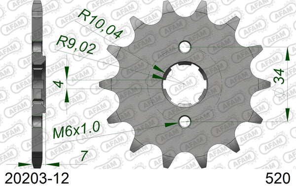 Pignone AFAM 20203-12 passo 520