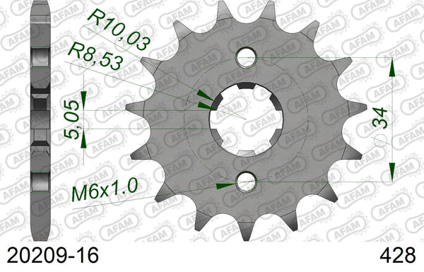 Pignone AFAM 20209-16 passo 428