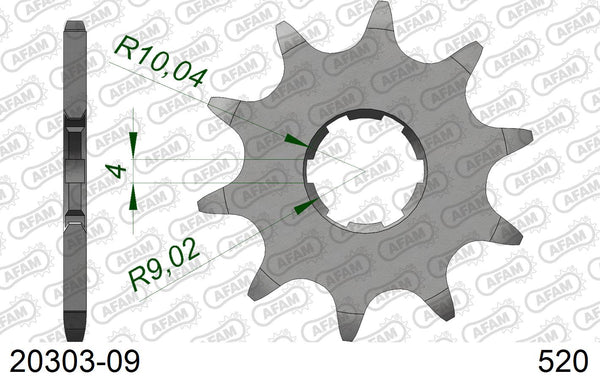 Pignone AFAM 20303-09 passo 520
