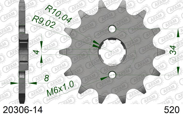Pignone AFAM 20306-14 passo 520