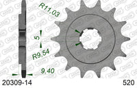 Pignone AFAM 20309-14 passo 520