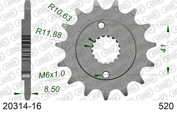 Pignone AFAM 20314-16 passo 520