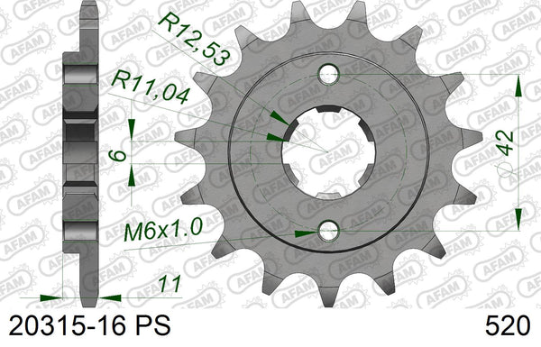 Pignone AFAM 20315-16 PS passo 520