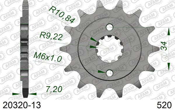 Pignone AFAM 20320-13 passo 520