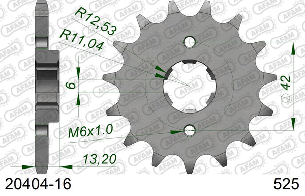 Pignone AFAM 20404-16 passo 525