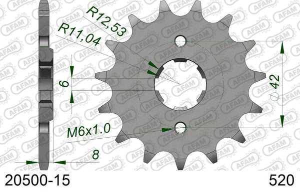 Pignone AFAM 20500-15 passo 520