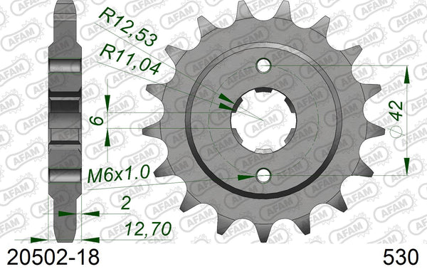 Pignone AFAM 20502-18 passo 530
