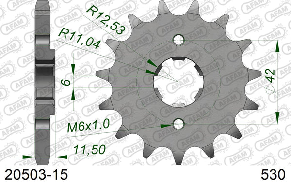 Pignone AFAM 20503-15 passo 530