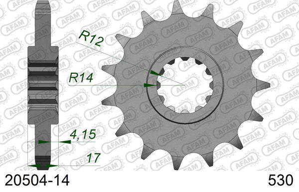 Pignone AFAM 20504-14 passo 530
