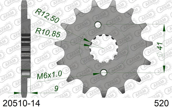 Pignone AFAM 20510-14 passo 520