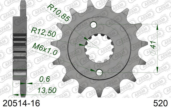 Pignone AFAM 20514-16 passo 520