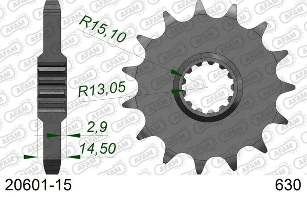 Pignone AFAM 20601-15 passo 630