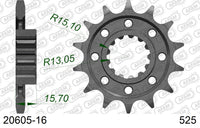 Pignone AFAM 20605-16 passo 525