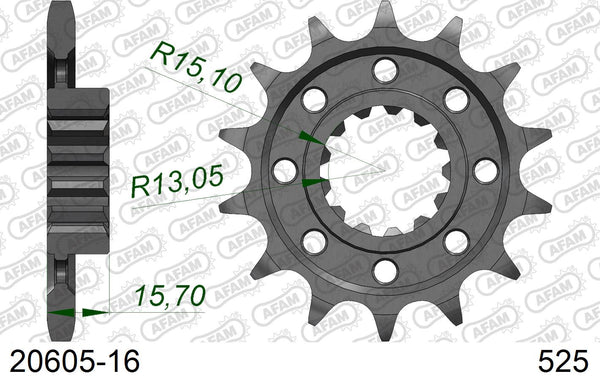 Pignone AFAM 20605-16 passo 525