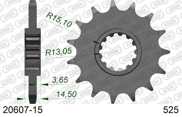Pignone AFAM 20607-15 passo 525