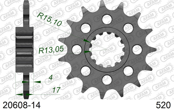 Pignone AFAM 20608-14 passo 520