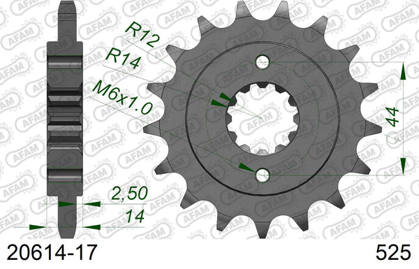 Pignone AFAM 20614-17 passo 525