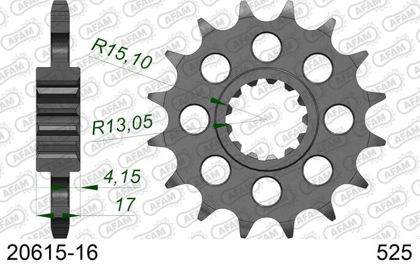 Pignone AFAM 20615-16 passo 525