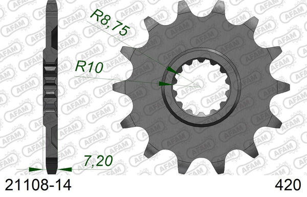 Pignone AFAM 21108-14 passo 420