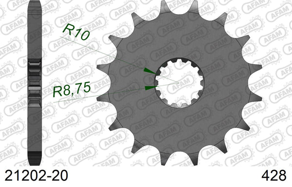 Pignone AFAM 21202-20 passo 428