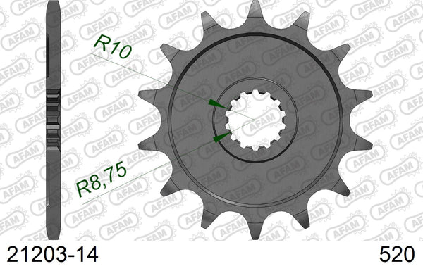 Pignone AFAM 21203-14 passo 520