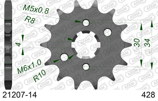 Pignone AFAM 21207-14 passo 428