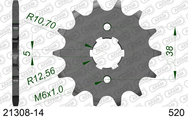 Pignone AFAM 21308-14 passo 520