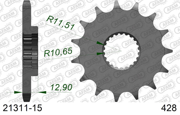 Pignone AFAM 21311-15 passo 428