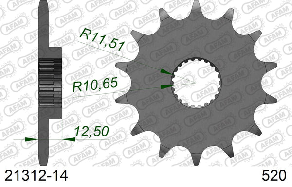 Pignone AFAM 21312-14 passo 520