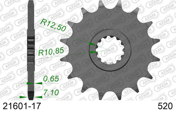 Pignone AFAM 21601-17 passo 520