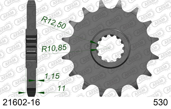 Pignone AFAM 21602-16 passo 530