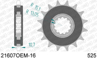 Pignone AFAM 21607OEM-16 passo 525