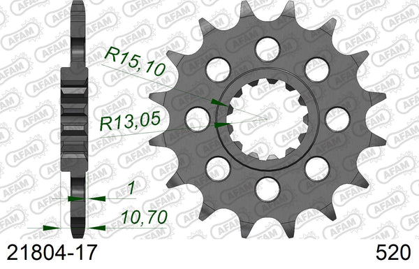 Pignone AFAM 21804-17 passo 520