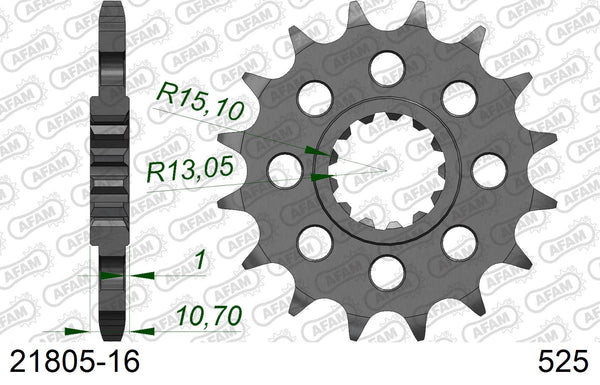 Pignone AFAM 21805-16 passo 525
