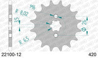 Pignone AFAM 22100-12 passo 420