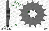 Pignone AFAM 22205-14 passo 428