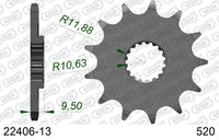 Pignone AFAM 22406-13 passo 520