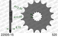 Pignone AFAM 22505-15 passo 520