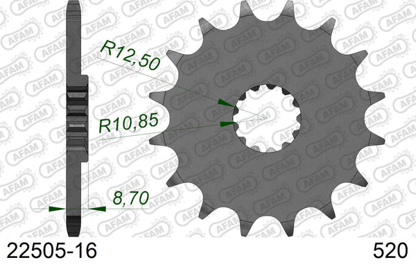 Pignone AFAM 22505-16 passo 520