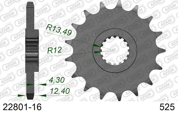 Pignone AFAM 22801-16 passo 525