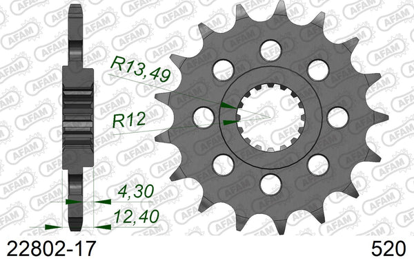 Pignone AFAM 22802-17 passo 520