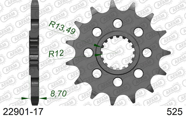 Pignone AFAM 22901-17 passo 525
