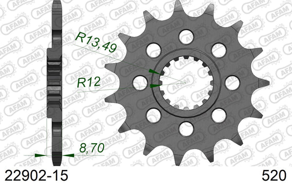 Pignone AFAM 22902-15 passo 520
