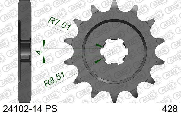 Pignone AFAM 24102-14 PS passo 428