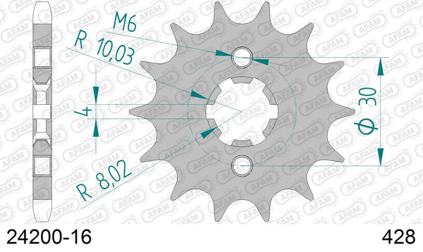 Pignone AFAM 24200-16 passo 428