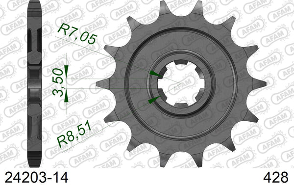 Pignone AFAM 24203-14 passo 428