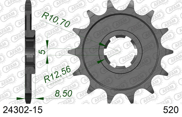 Pignone AFAM 24302-15 passo 520