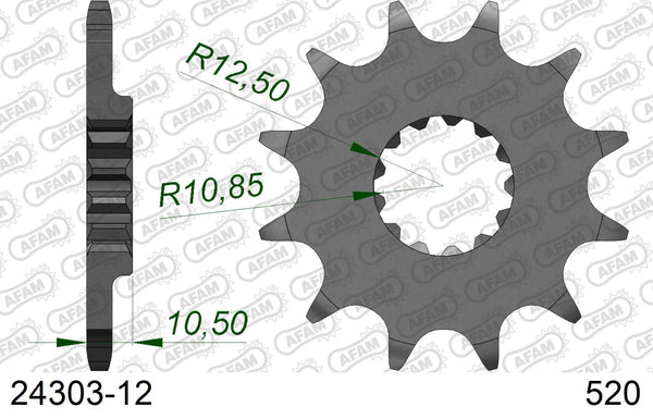 Pignone AFAM 24303-12 passo 520