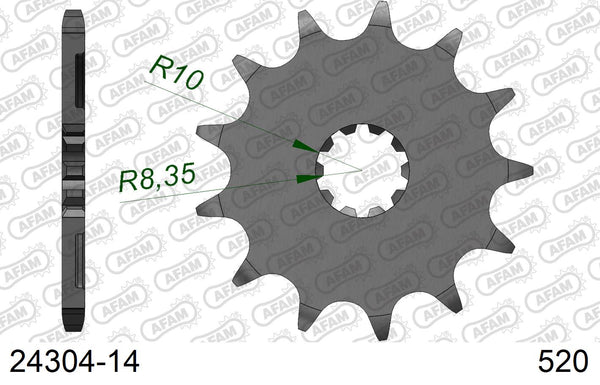 Pignone AFAM 24304-14 passo 520
